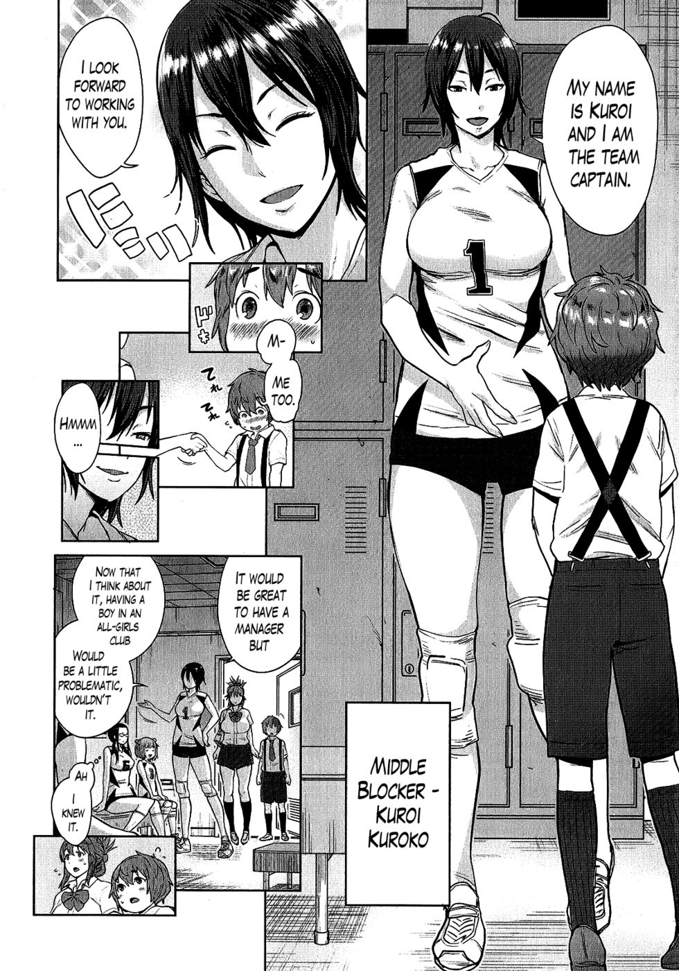 Hentai Manga Comic-OneShota Volleyball- Intense Training in the Training Room-Read-4